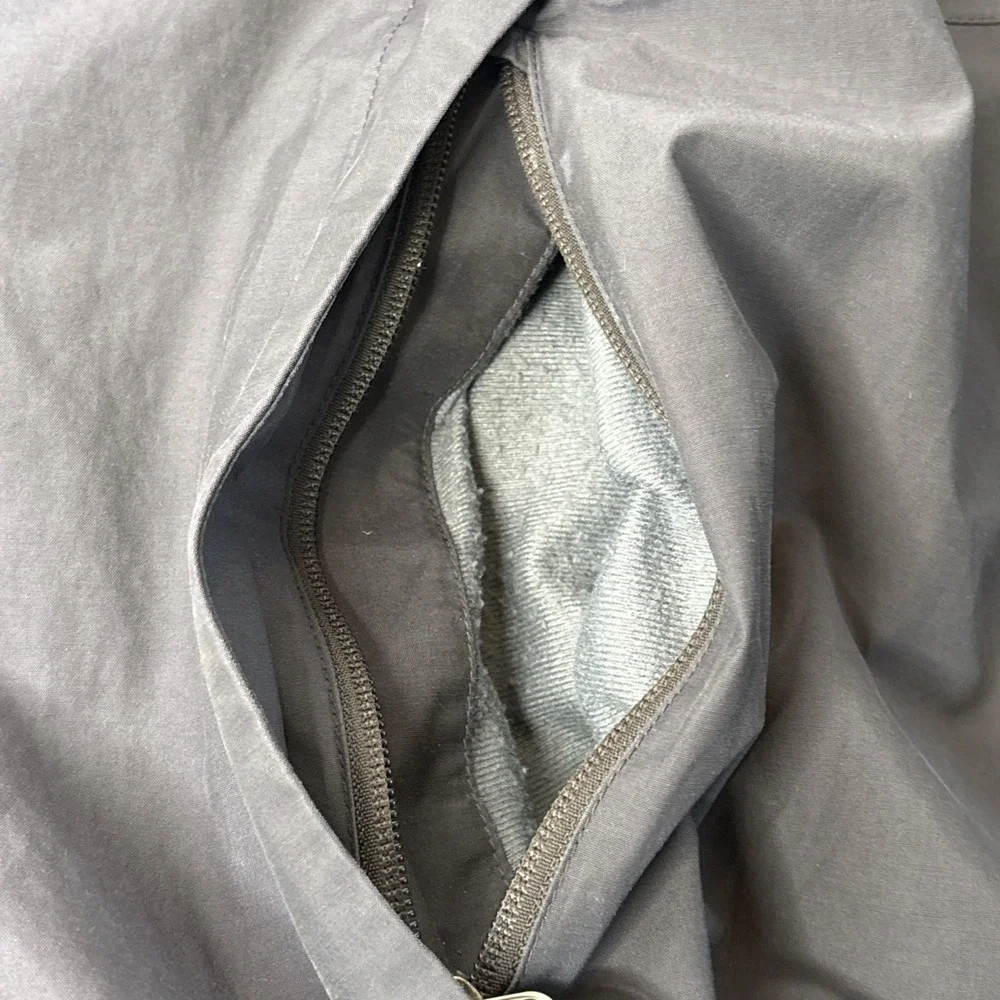 Vtg Y2K The North Face Gore-Tex Men's XL Mountain Jacket Gray Double Zipper